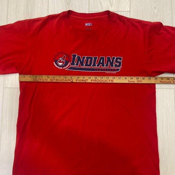 Cleveland Indians Chief Wahoo CSA Large Red Tshirt - Picture 5 of 8